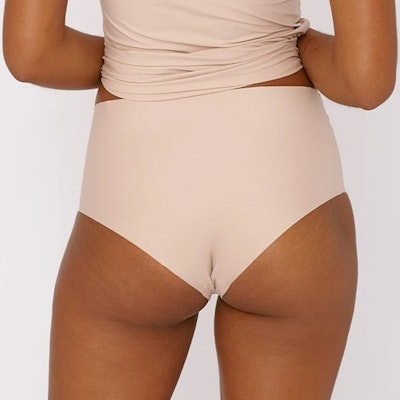 Trosor 2-pack Invisible Cheeky High-Rise Rose Nude - Organic Basics