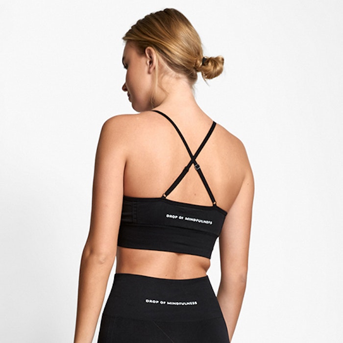 Sport-BH Yoga Seamless Trinity Black - DOM