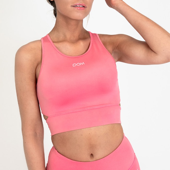 Sport-BH Yoga Melanie Pink Coral - DOM