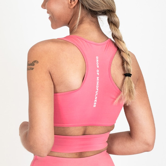 Sport-BH Yoga Melanie Pink Coral - DOM