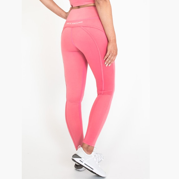 Yogaleggings BOW II Pink Coral - DOM