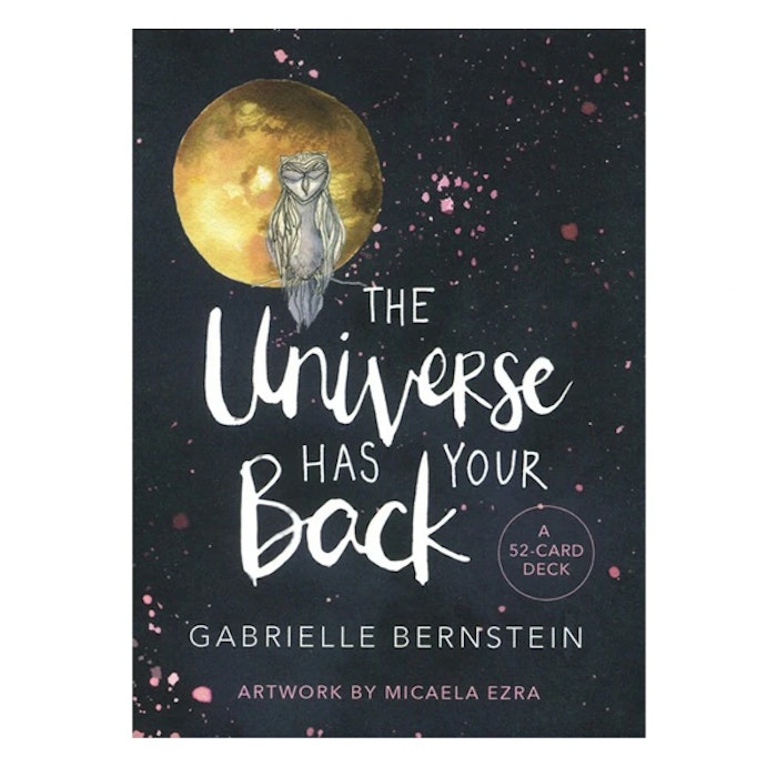 Affirmationskort "The Universe Has Your Back" - Gabrielle Bernstein