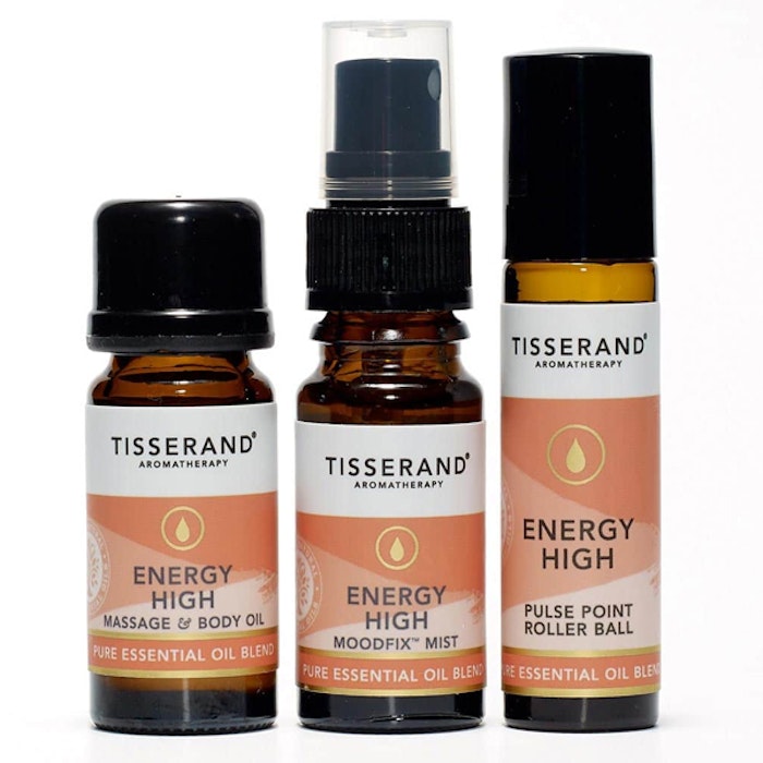 Mist, Kropps- & Yogaolja "3-Step Ritual to Energise" - Tisserand Aromatherapy