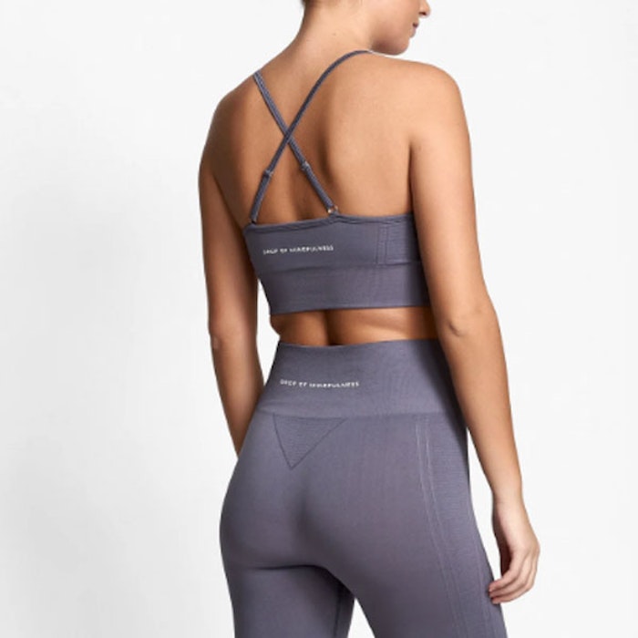 Sport-BH Yoga Seamless Trinity Violet - DOM