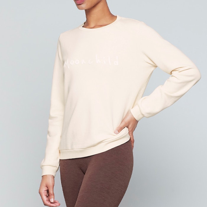 Yogatröja MY Organic Sweatshirts Natural - Moonchild Yogawear