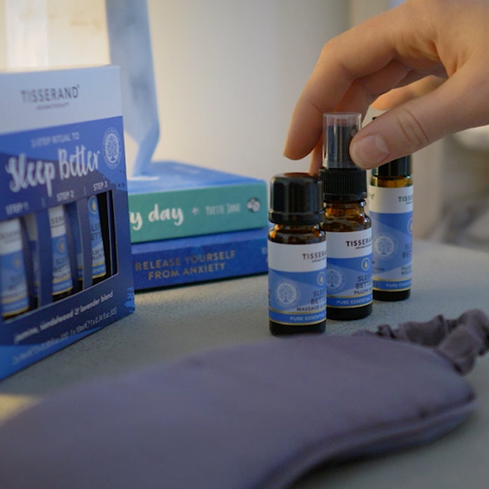 Mist, Kropps- & Yogaolja "3-Step Ritual to Sleep Better" - Tisserand Aromatherapy