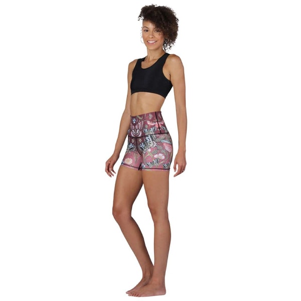 Yogashorts Joey Pretty in Pink - Yoga Democracy