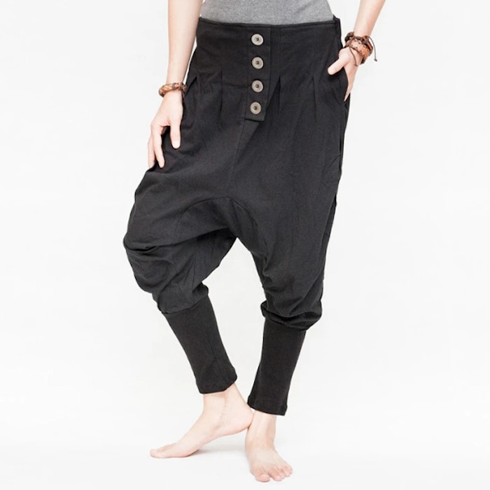 Haremsbyxor Knickerbocker Black