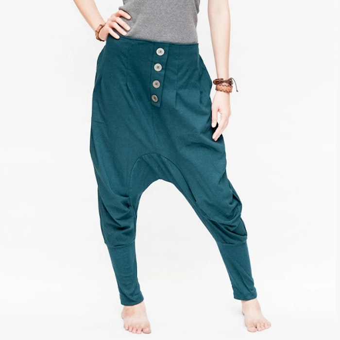 Haremsbyxor Knickerbocker Teal