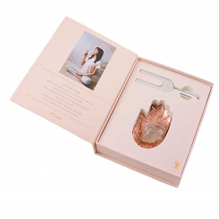 Sound Healing kristall kit Ametist Fatimas hand Rosé- Ariana Ost