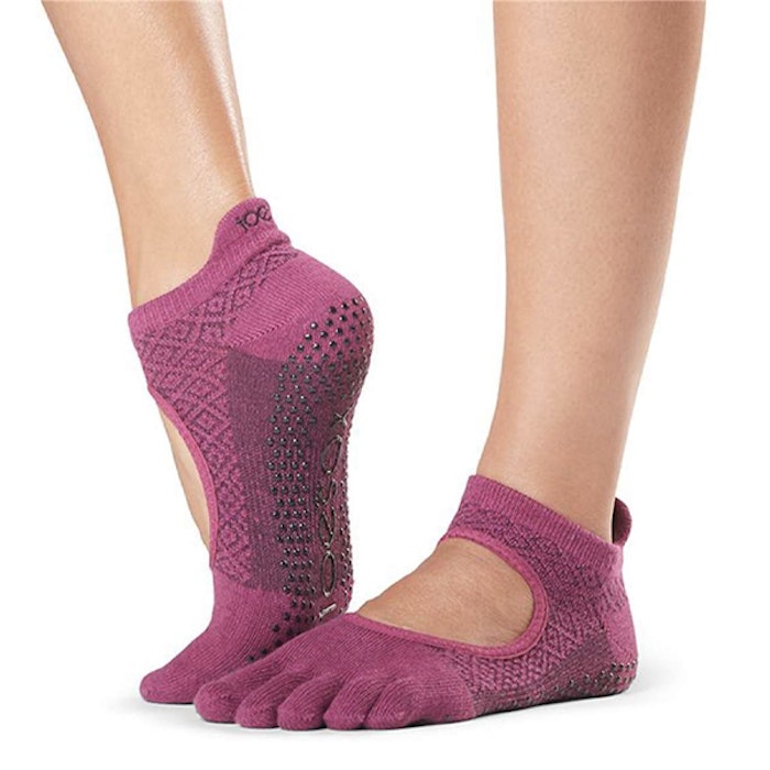 Yogastrumpor Fulltoe Bellarina Grip Groovy - Toesox