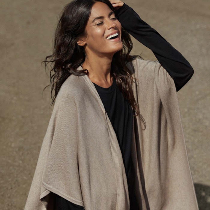 Sjal Mirja Big & Soft Cognac - Movesgood