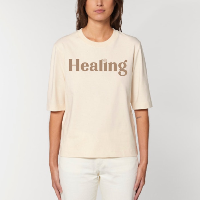 T-shirt "Healing" Natural Raw - Soul Factory