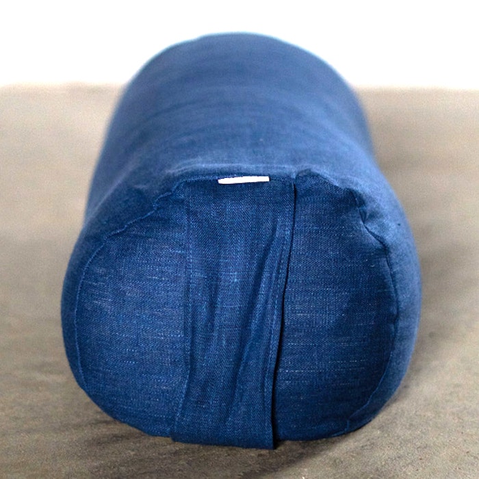 Yogabolster linne Jeansblå - Heppa Design
