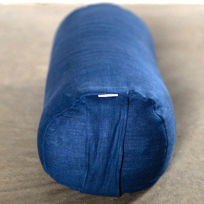 Yogabolster linne Jeansblå - Heppa Design