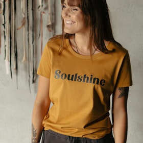 T-shirt "Soulshine" Ochre - Soul Factory