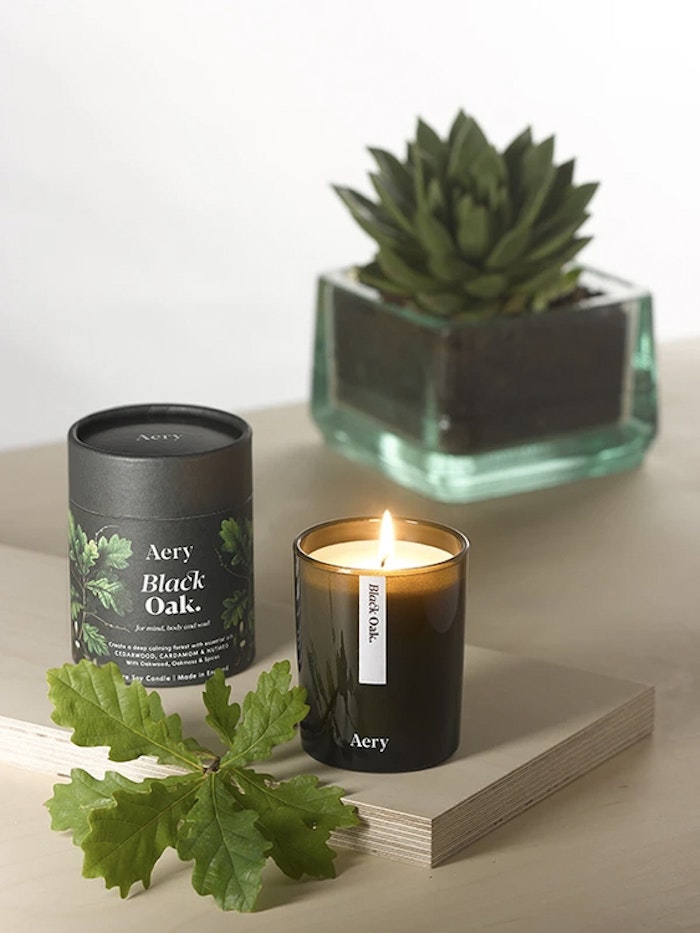 Doftljus aromaterapi "Black Oak" - Aery Living