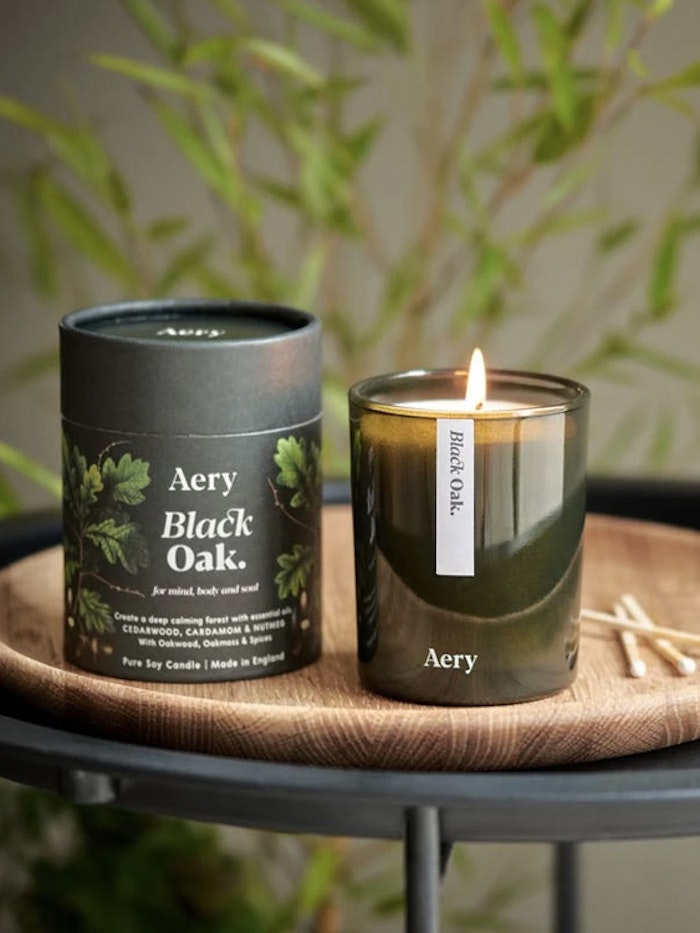 Doftljus aromaterapi "Black Oak" - Aery Living