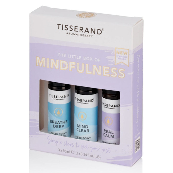 Yogaoljor Roller "Little Box of Mindfulness" 3st oljor - Tisserand Aromatherapy