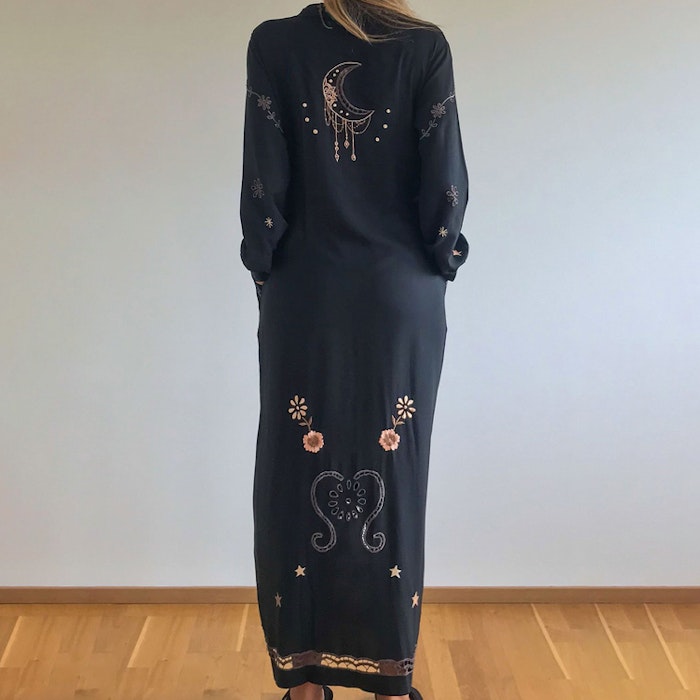 Klänning Angelina Shirt Dress Black - Zaimara