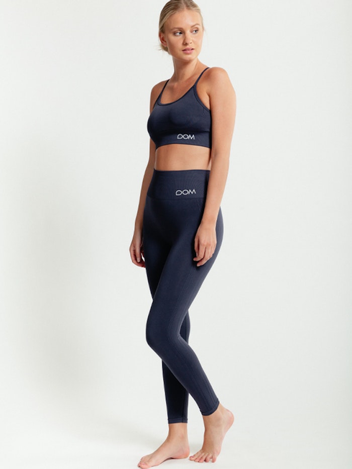 Yogaleggings Seamless CORA Dark Blue - DOM