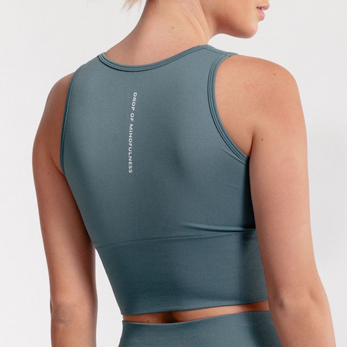 Sport-BH Crop Top Seamless June Deep Sea - DOM