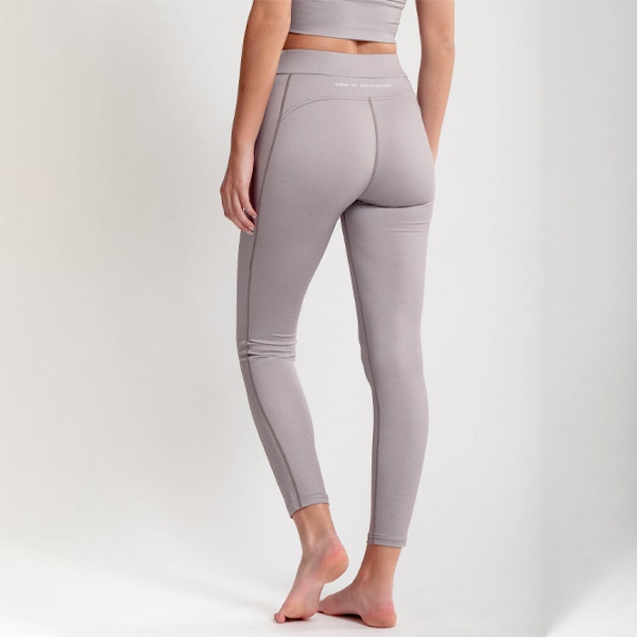 Yogaleggings Lydia Dizzy Taupe - DOM