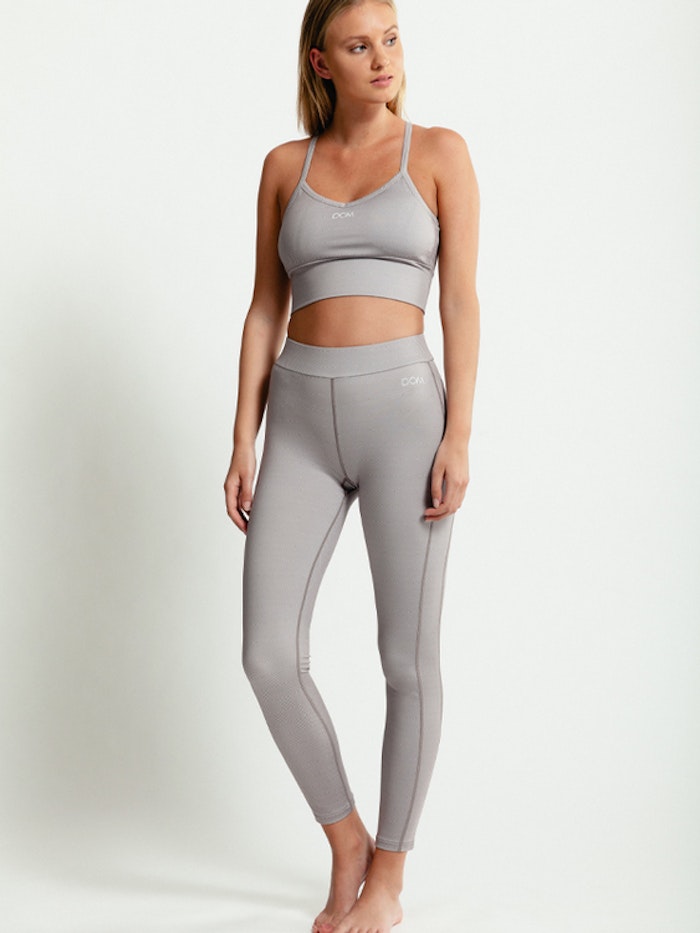 Yogaleggings Lydia Dizzy Taupe - DOM