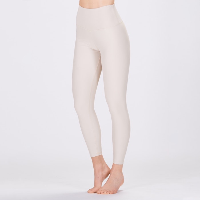 Yoga leggings Classic High waisted 7/8 Cream - Sisterly