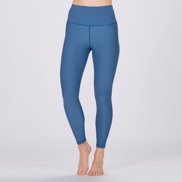 Yoga leggings Classic High waisted 7/8 Pine Blue - Sisterly