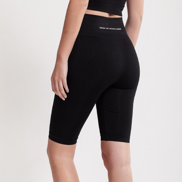 Yogashorts Seamless Hallie Black - DOM