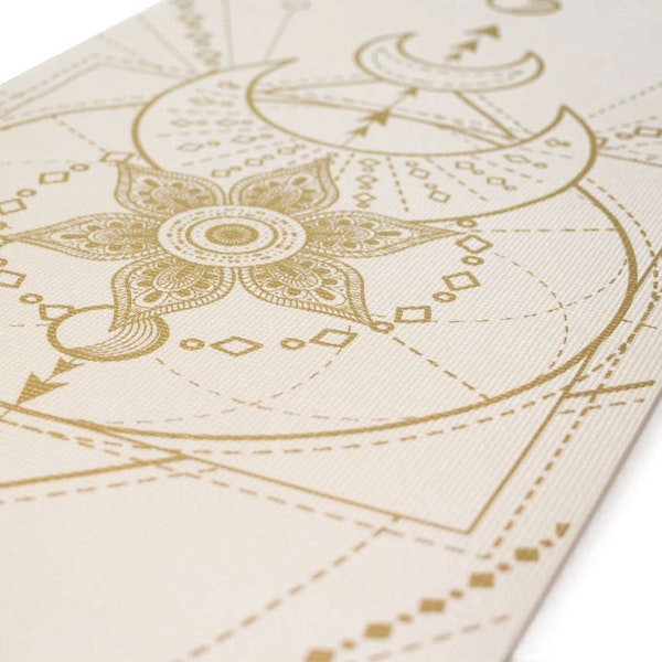 Yogamatta Sacred Extra Thick Ivory White 6mm - Love Generation