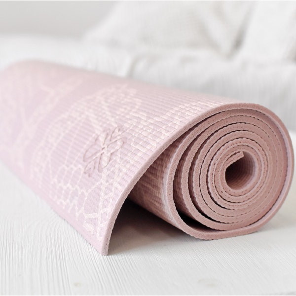 Yogamatta Lotus Extra Thick Pink 6mm - Love Generation