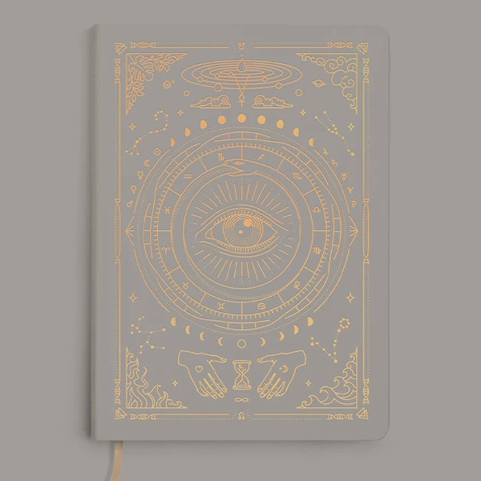 Journal Vegan Leather Olinjerad Dagbok Stone A5 - Magic of I