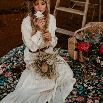 Picknick filt Native Wildflower - Wandering Folk