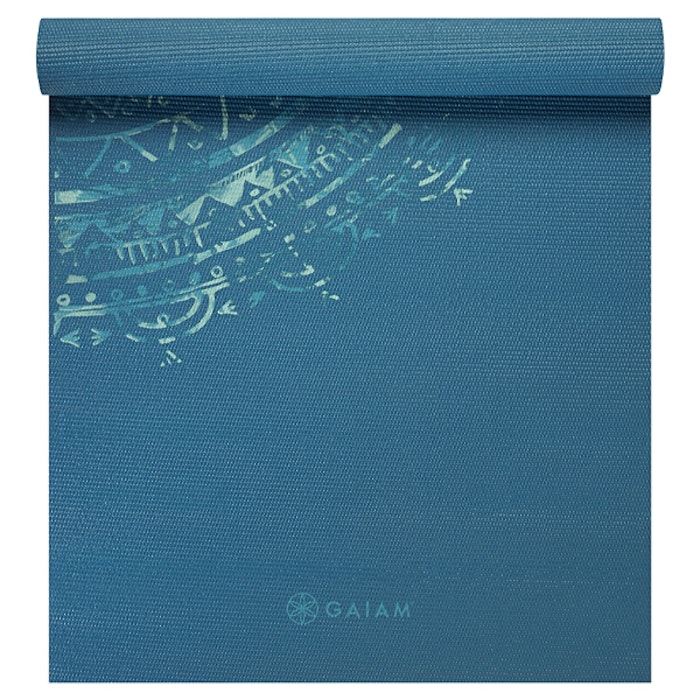 Yogamatta 4mm Jade Mandala - Gaiam