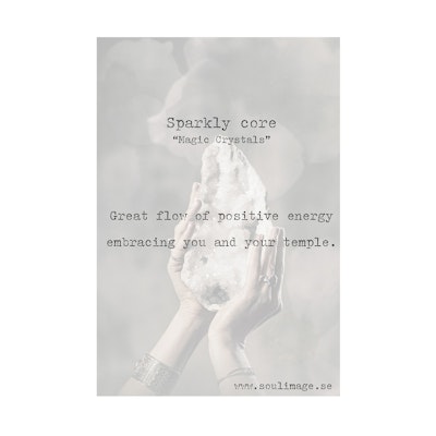 Fotokonst "Sparkly Core" 50x70cm - Soul Image
