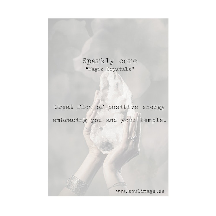 Fotokonst "Sparkly Core" 50x70cm - Soul Image