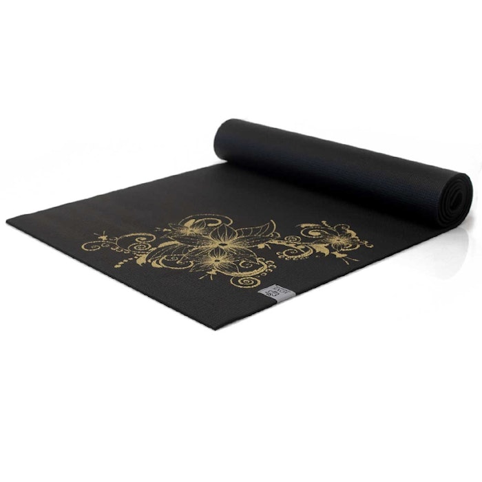 Yogamatta Legendary Extra Thick Black Gold 6mm - Love Generation