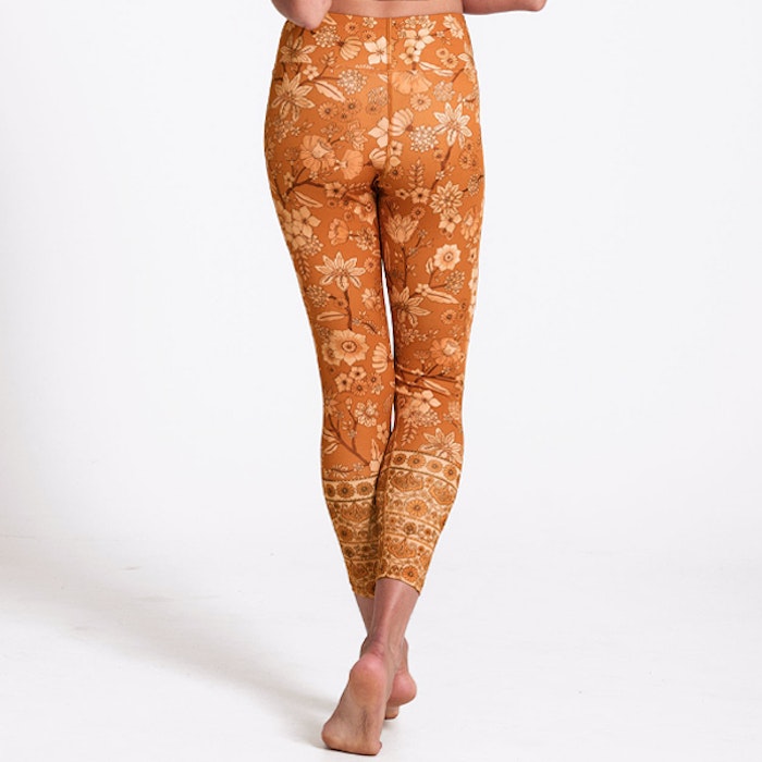 Yogaleggings Balance Honey Kiss High Waist 7/8 - Dharma Bums
