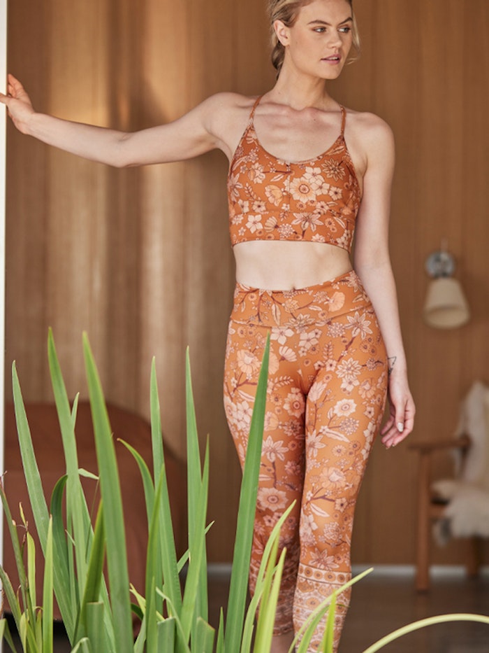 Yogaleggings Balance Honey Kiss High Waist 7/8 - Dharma Bums