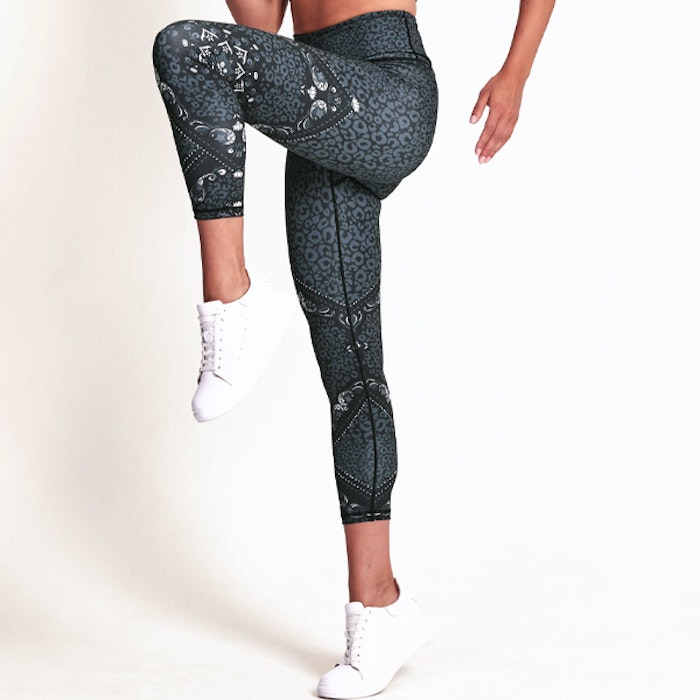 Yogaleggings Balance Soul Search High Waist 7/8 - Dharma Bums