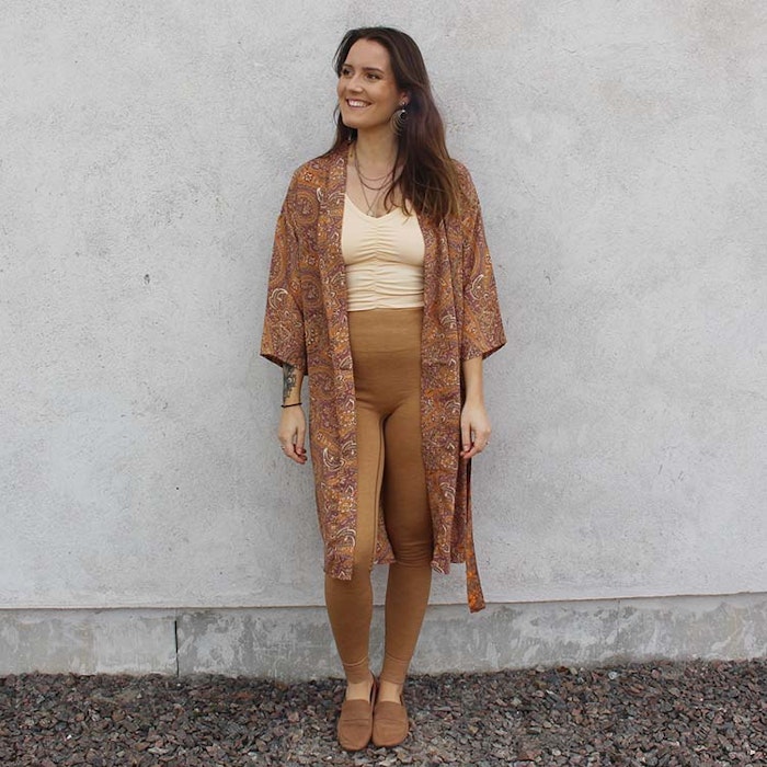Kimono Magnolia long Nr 220 - Sissel Edelbo