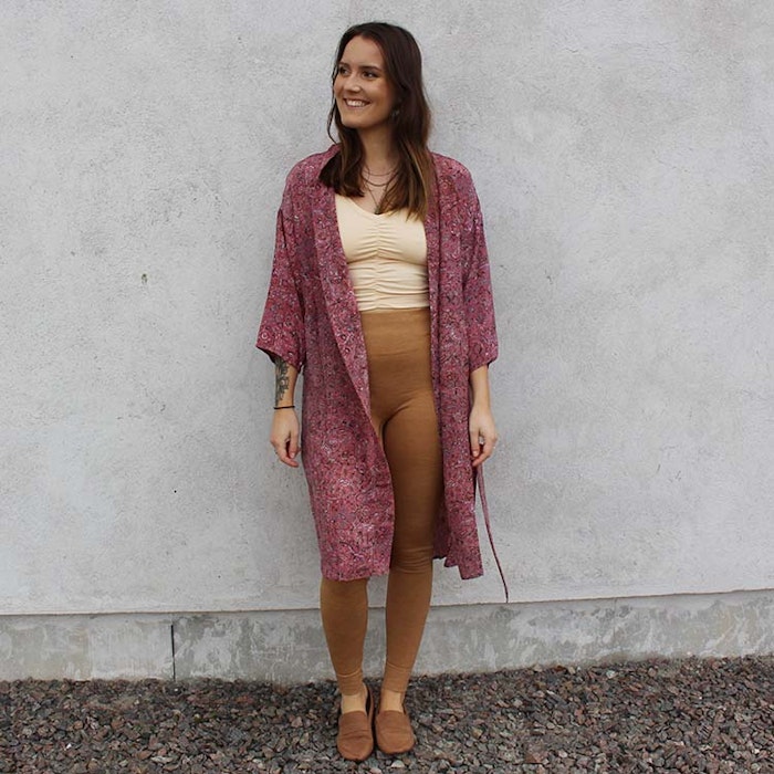 Kimono Magnolia long Nr 219 - Sissel Edelbo