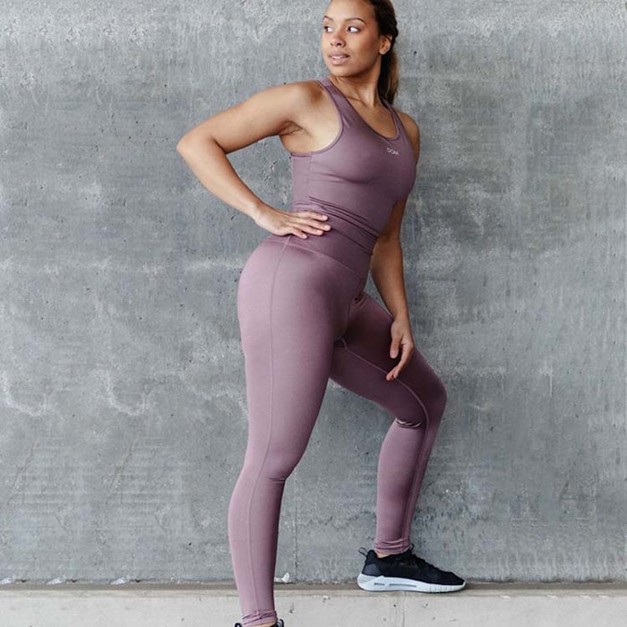 Yogaleggings Eden Blush Shine - DOM