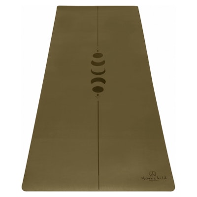 Yogamatta Supergrip Dark Olive - Moonchild Yogawear