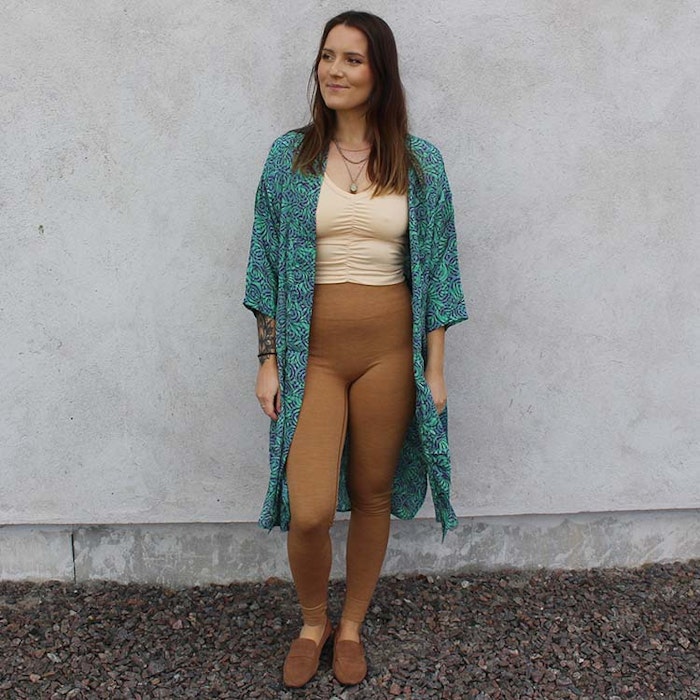 Kimono Magnolia long Nr 222 - Sissel Edelbo