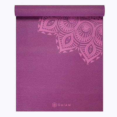 Yogamatta 6mm Purple Mandala - Gaiam