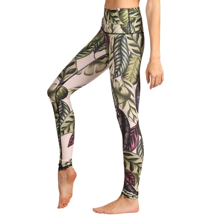 Yogaleggings Leaf it to Me - Yoga Democracy