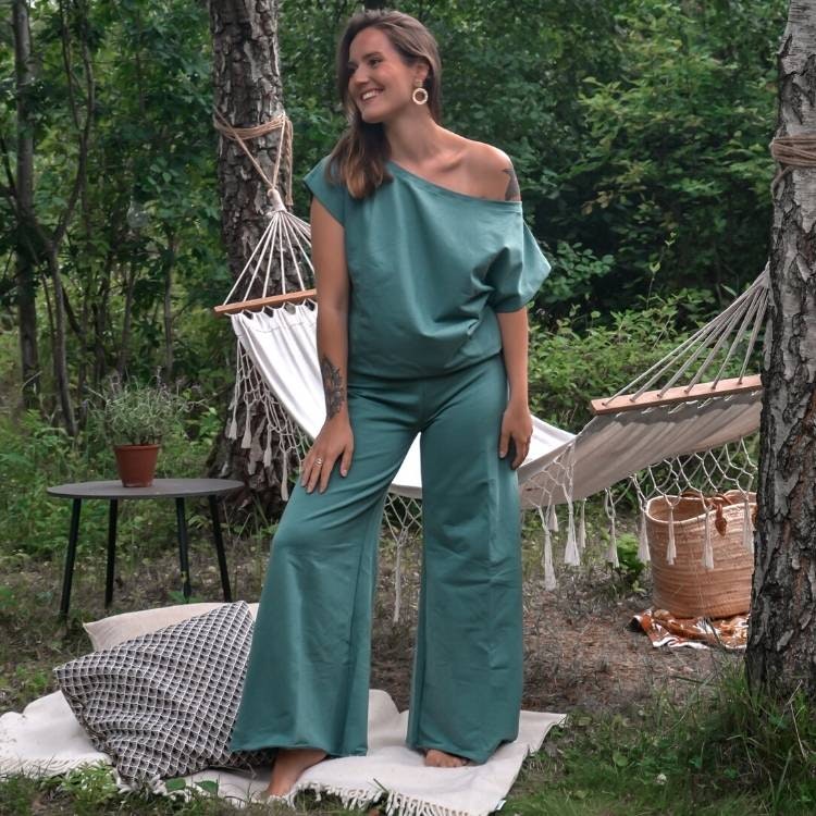 Jumpsuit Deluxe Balsam Green - Soul Factory